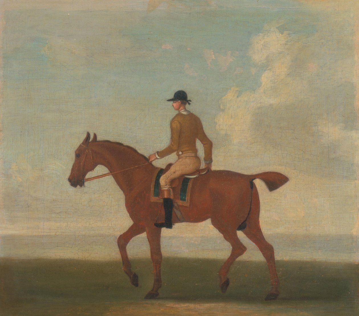 Eines von vier Pferdeporträts von James Seymour
