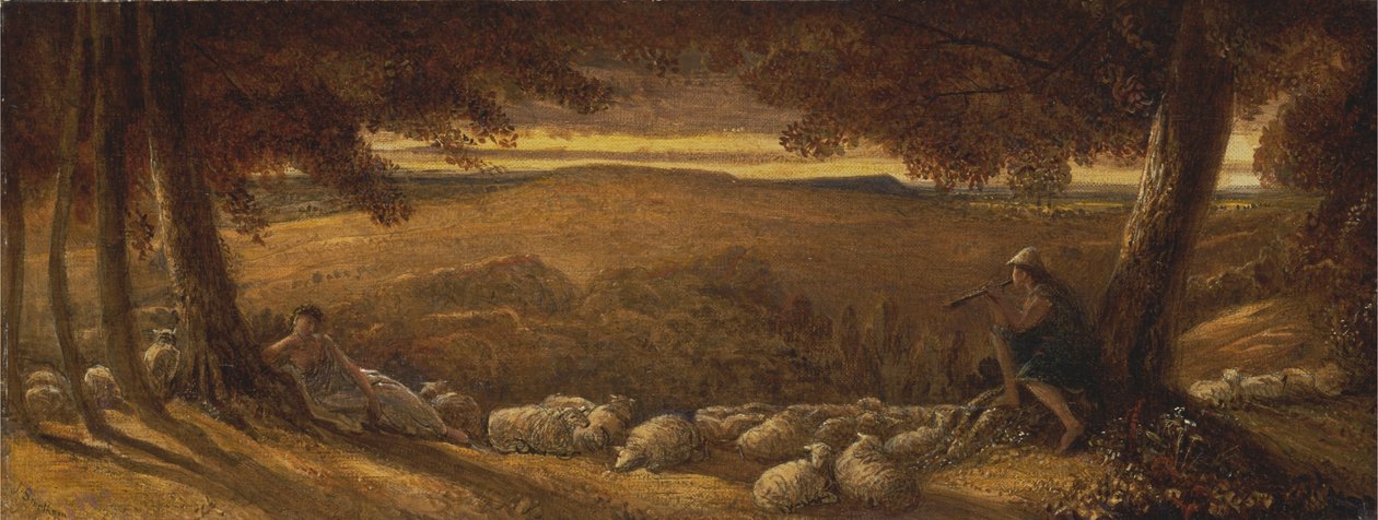 Abendweide von James Smetham
