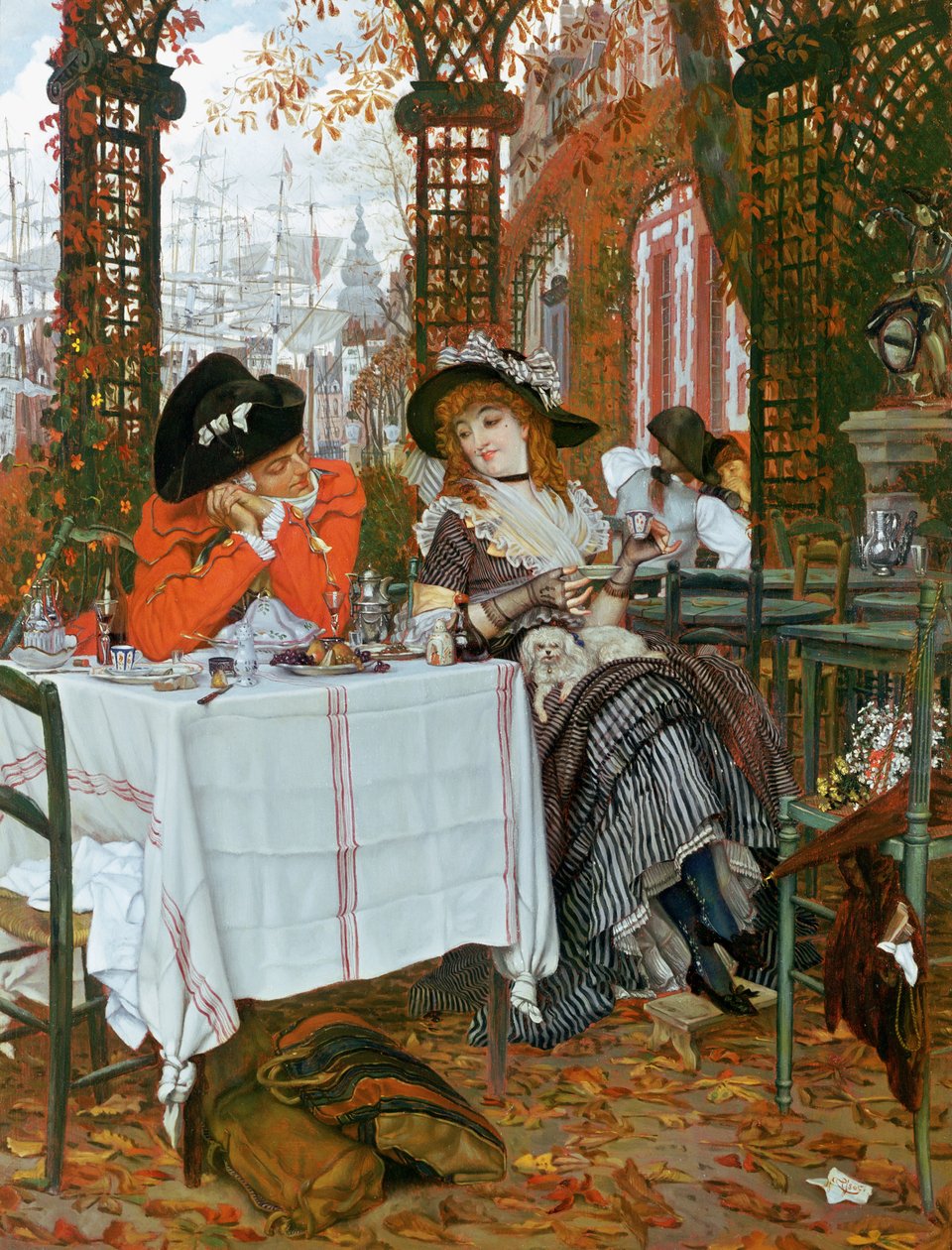 Ein Frühstück von James Jacques Joseph Tissot
