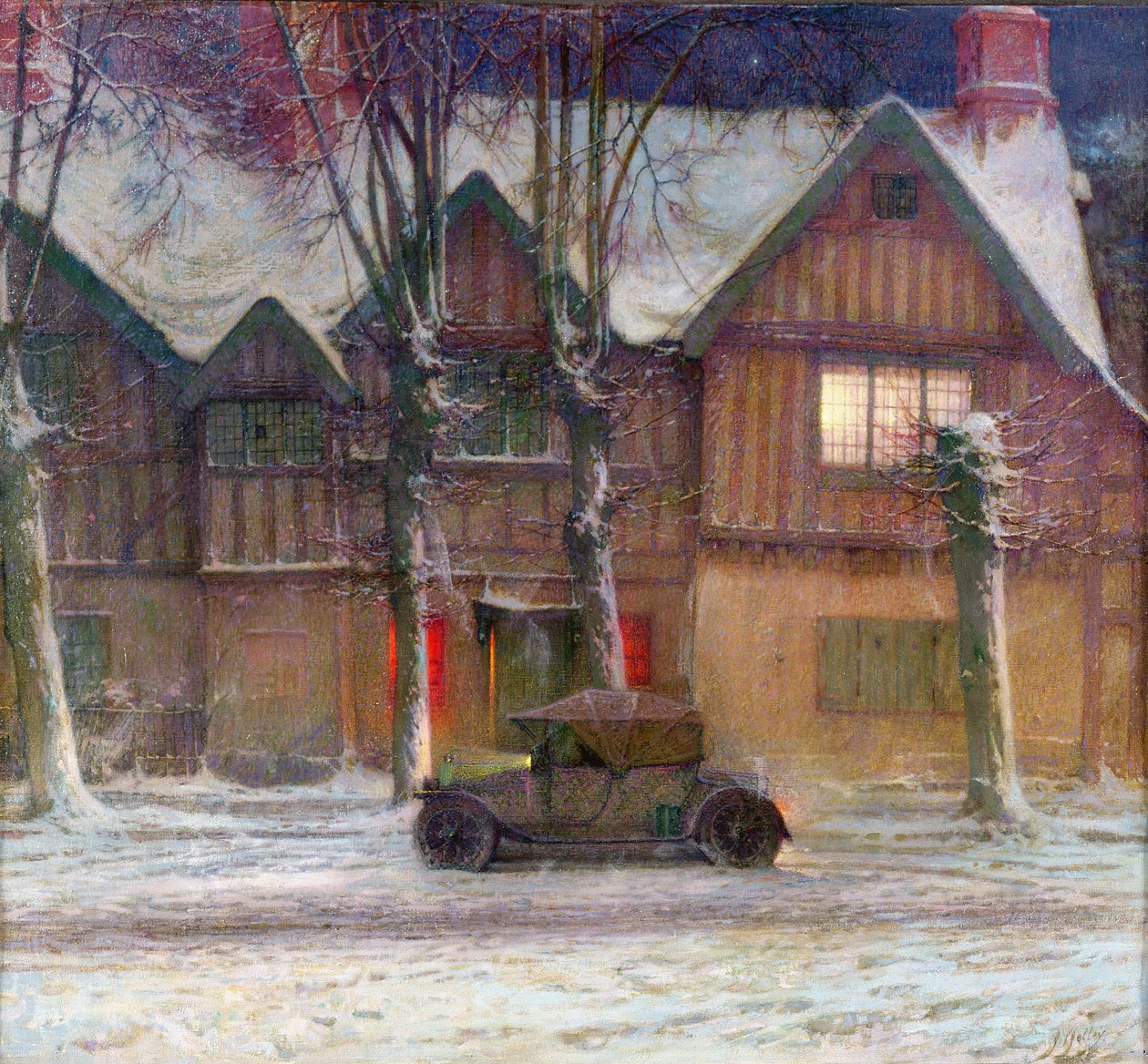 Das Auto des Arztes von James Valentine Jelley