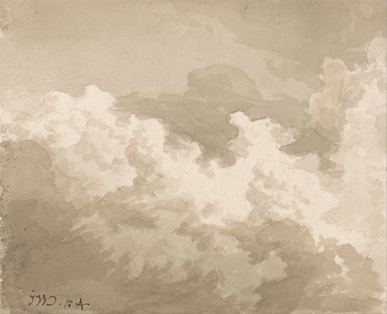 Himmelsstudie von James Ward