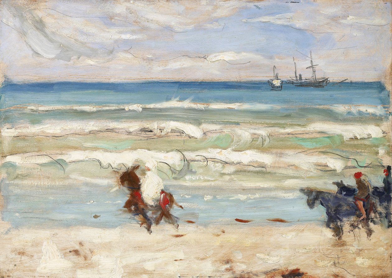 Strandszene, Tanger von James Wilson Morrice