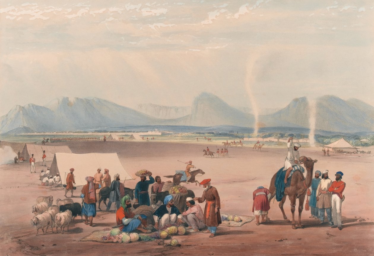 Die Stadt Kandahar von James (after) Atkinson