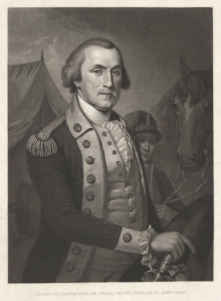 George Washington, veröffentlicht 1850 von James (after) Peale