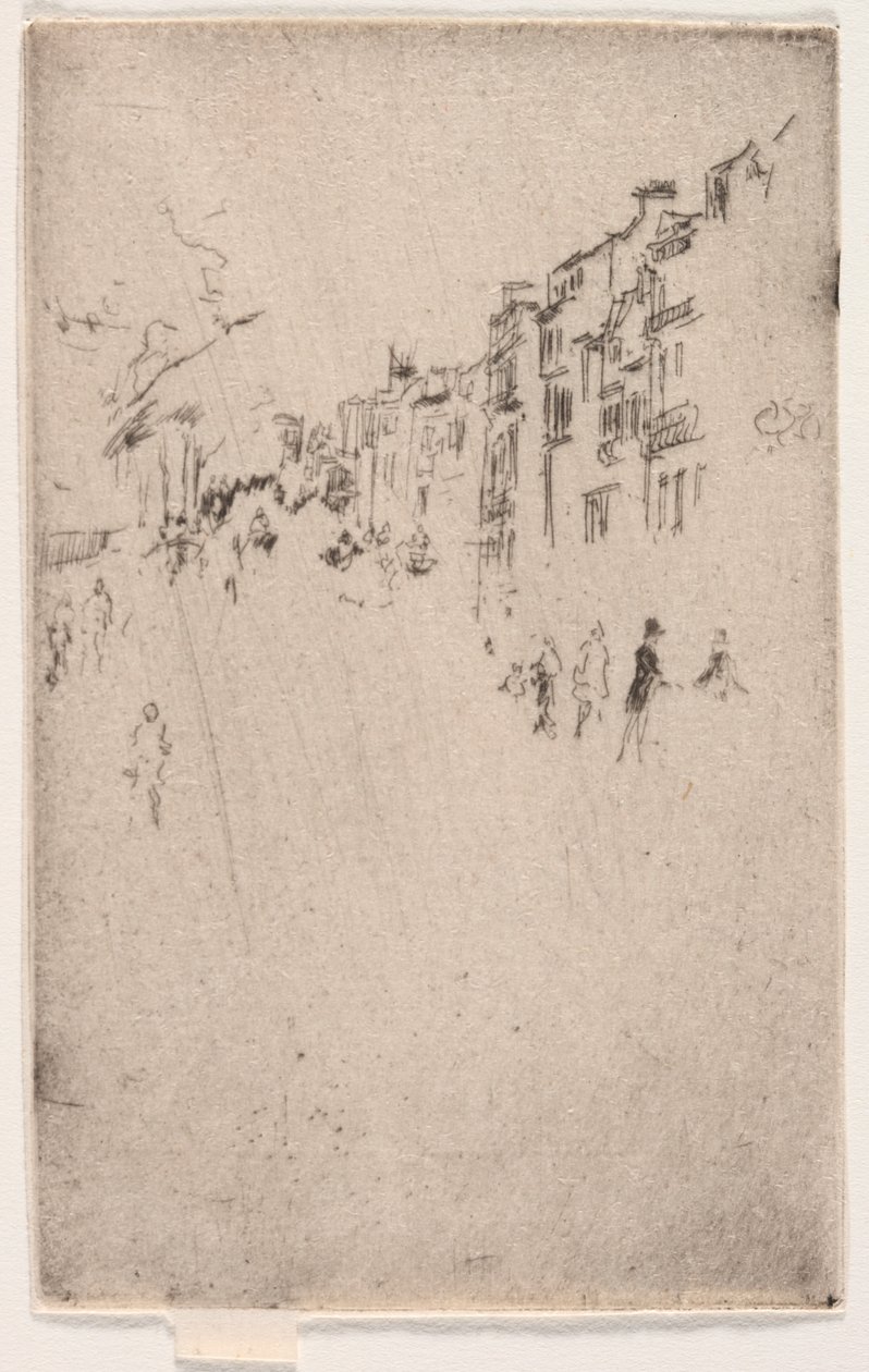 Ein Fragment von Piccadilly von James Abbott McNeill Whistler