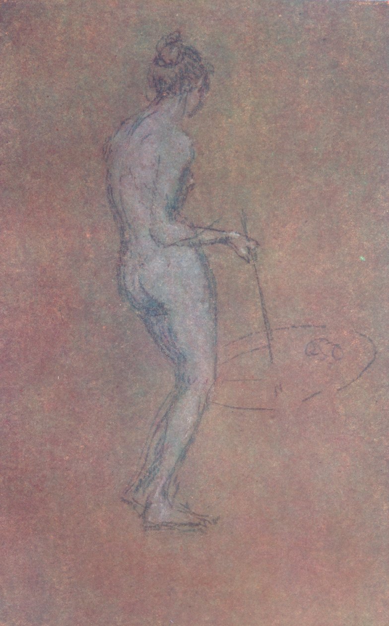 Eine Aktstudie von James Abbott McNeill Whistler
