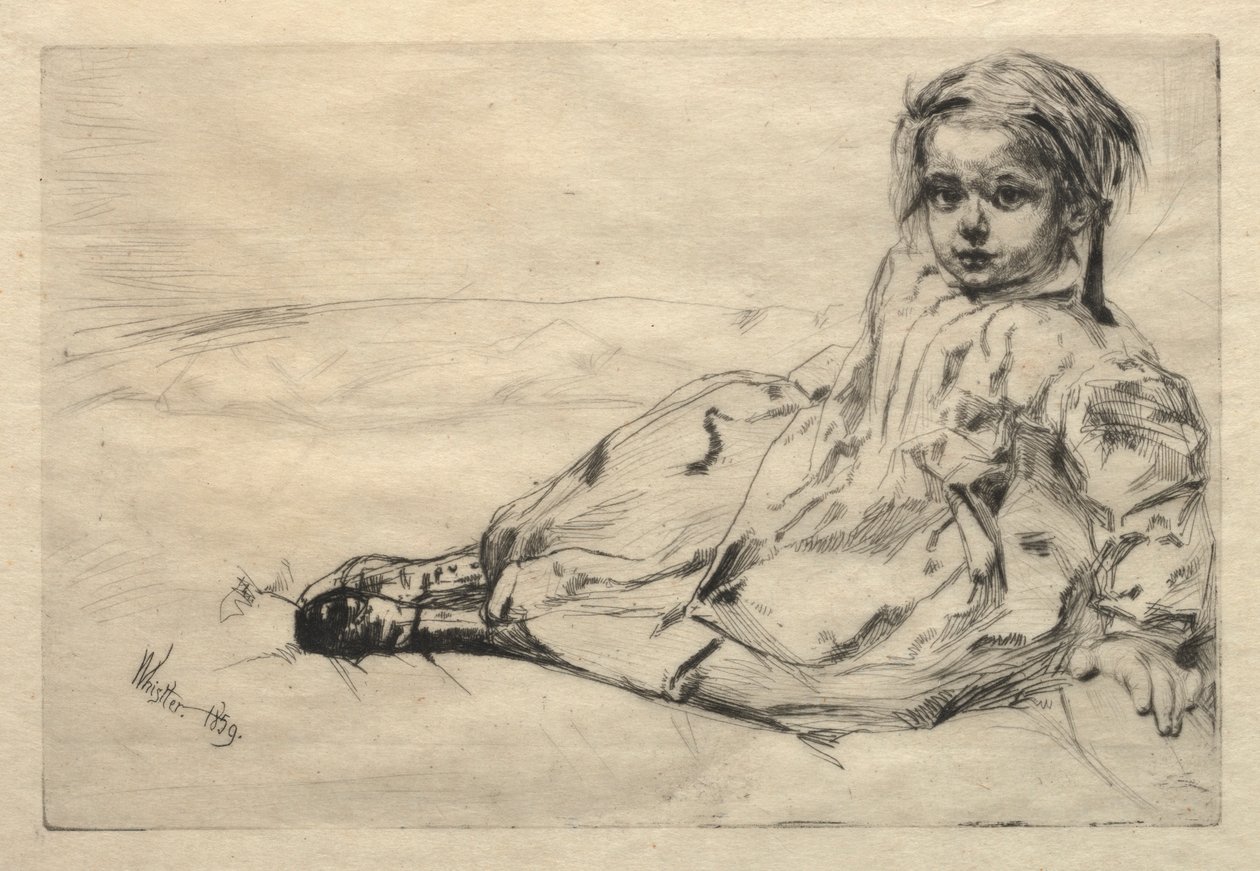 Bibi Valentin von James Abbott McNeill Whistler