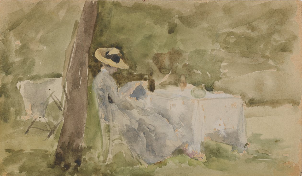 Frühstück im Garten von James Abbott McNeill Whistler