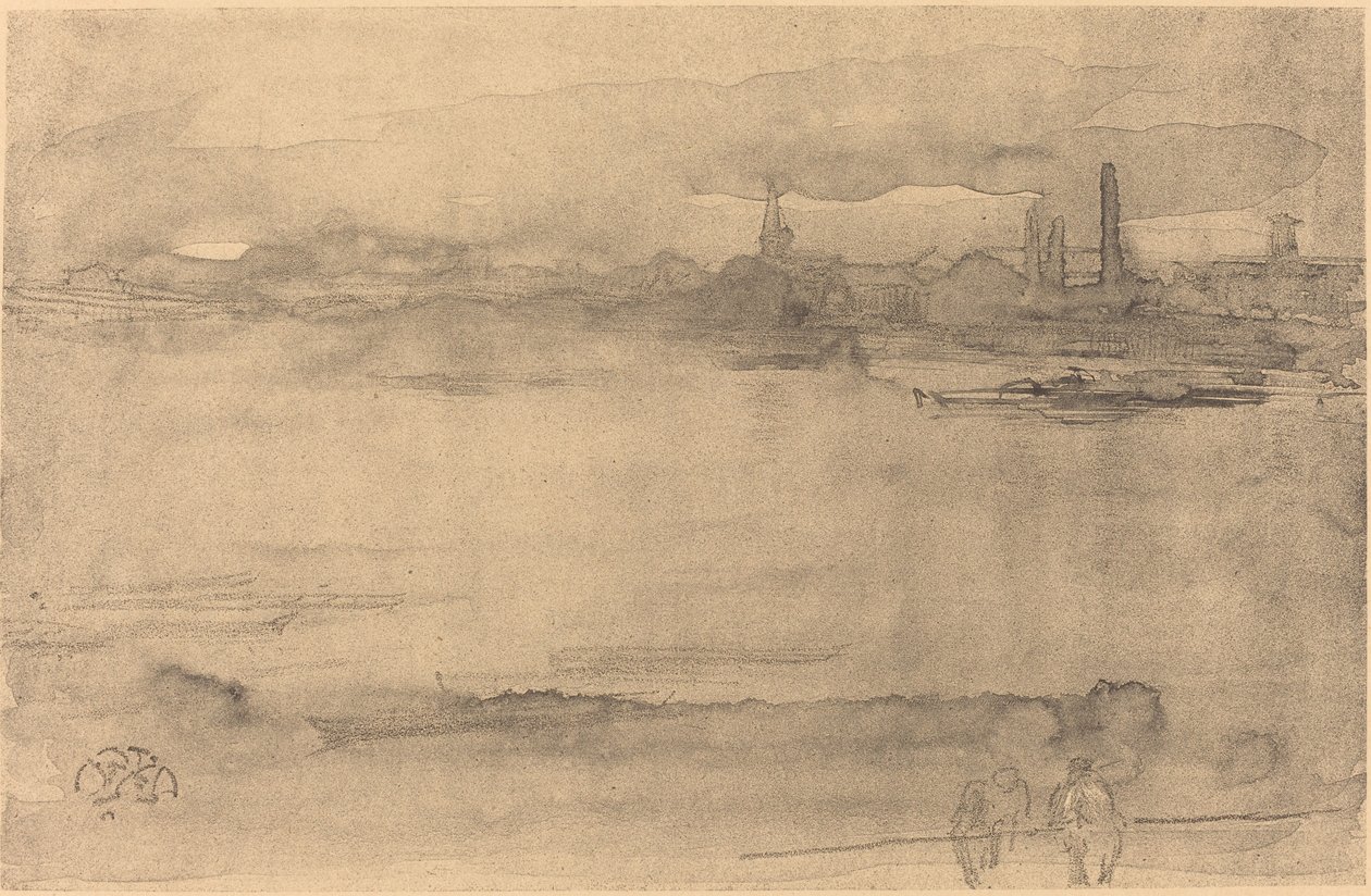 Früher Morgen von James Abbott McNeill Whistler