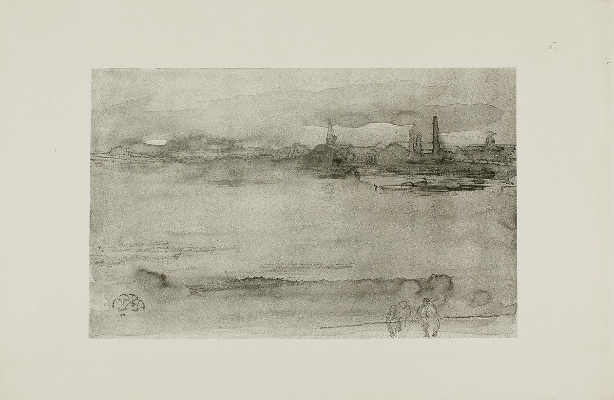 Früher Morgen, 1878 von James Abbott McNeill Whistler