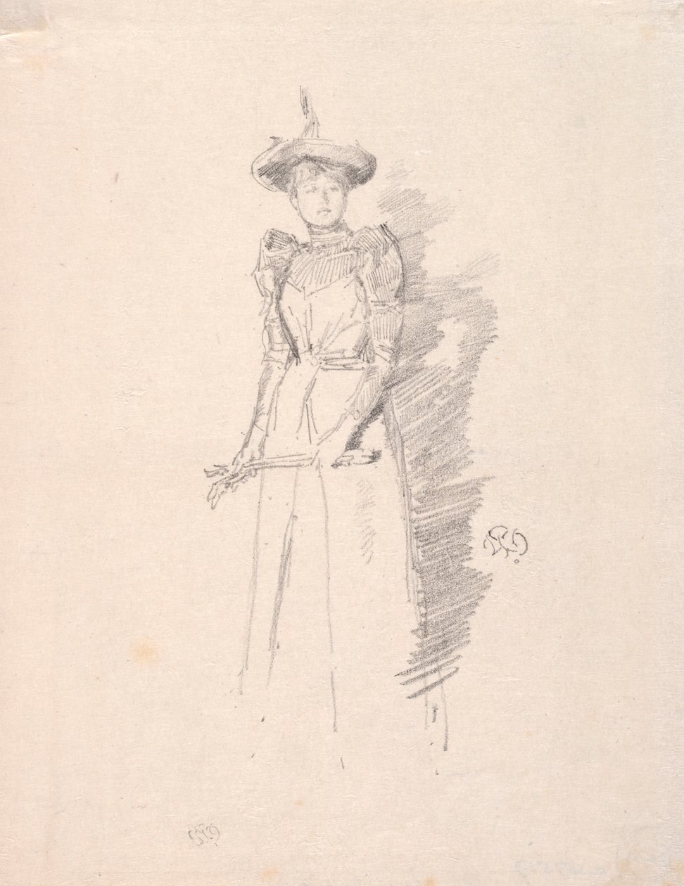 Gants de Suede, 1890 von James Abbott McNeill Whistler