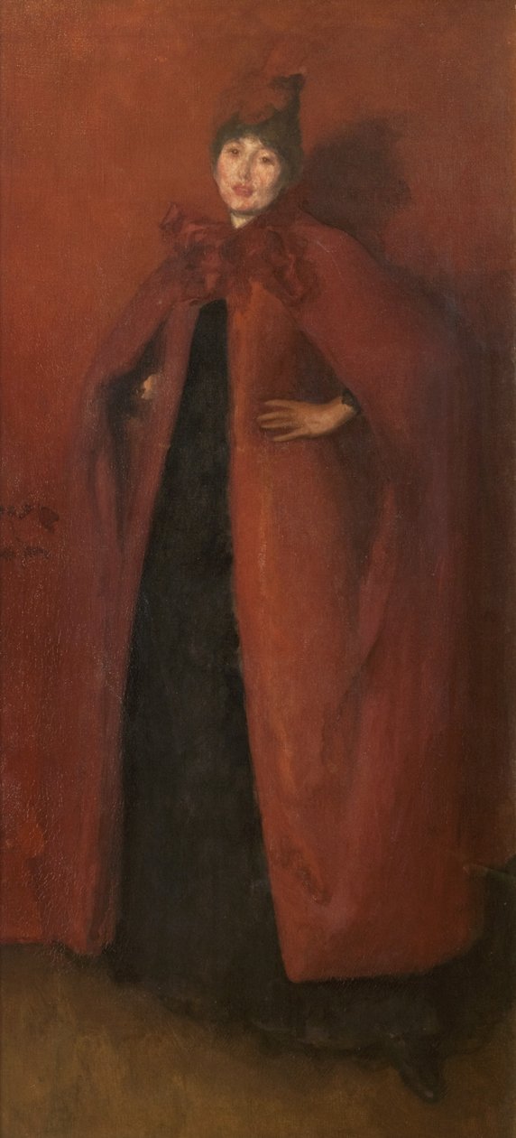 Harmonie in Rot: Lampenlicht, 1884-86 von James Abbott McNeill Whistler