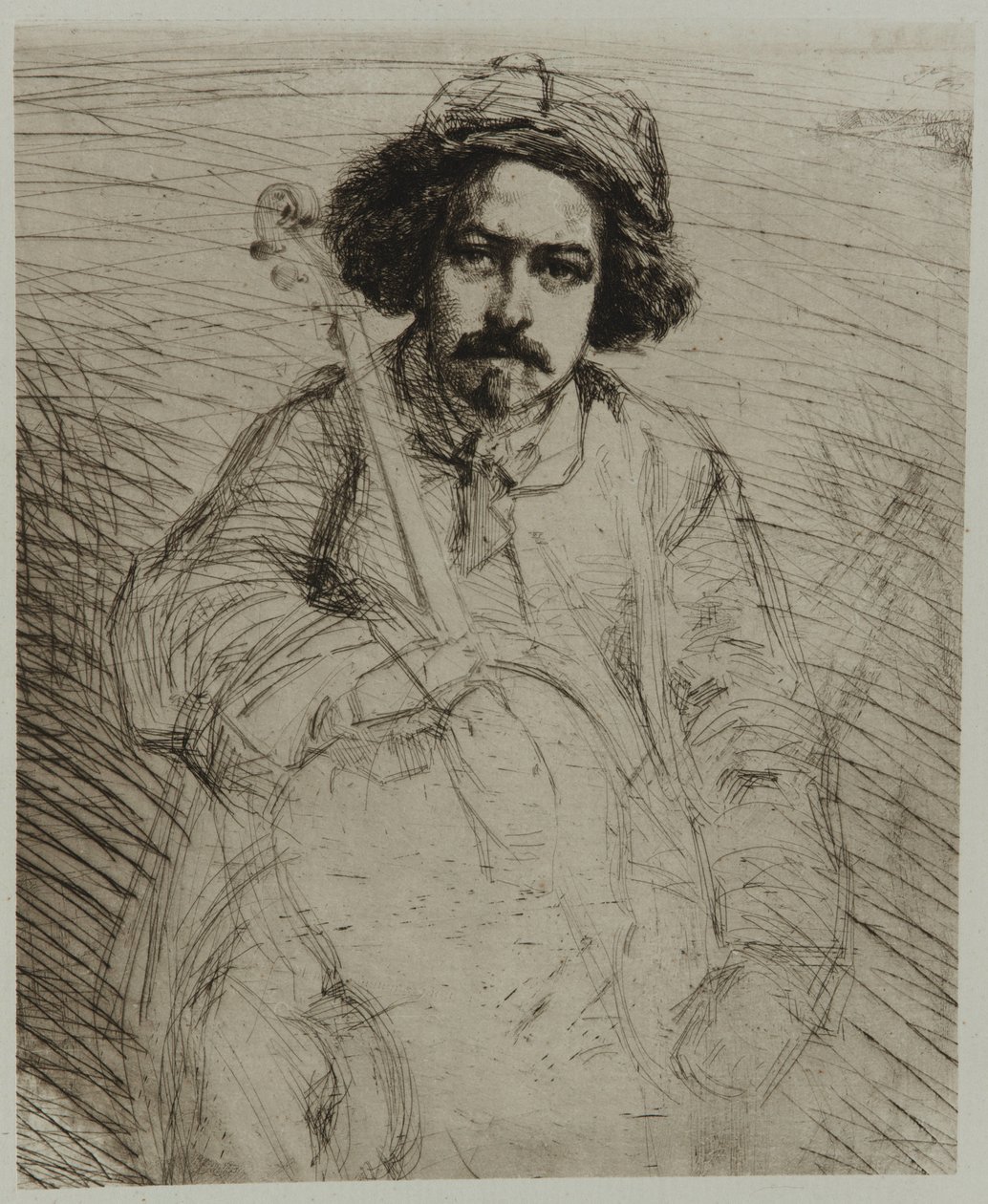 J. Becquet, Bildhauer von James Abbott McNeill Whistler