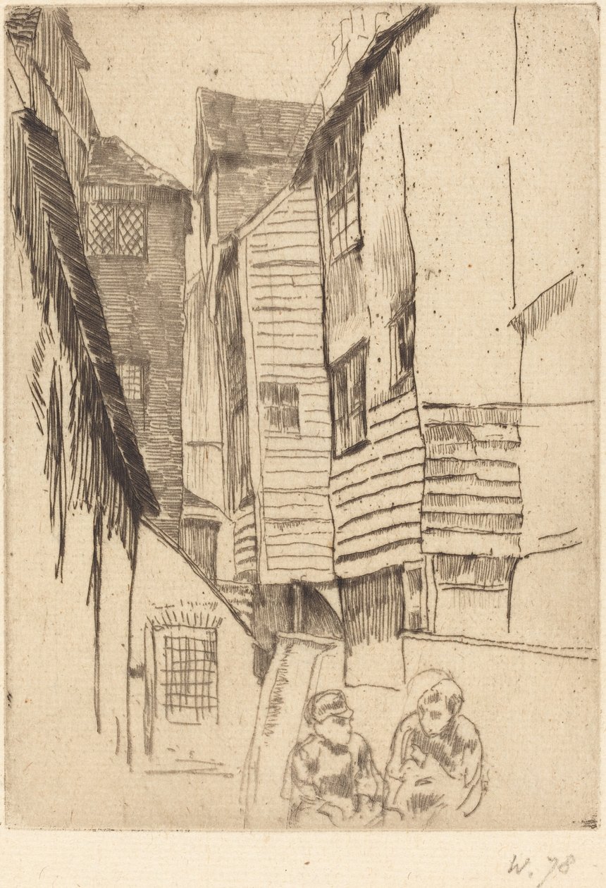 Little Smithfield von James Abbott McNeill Whistler
