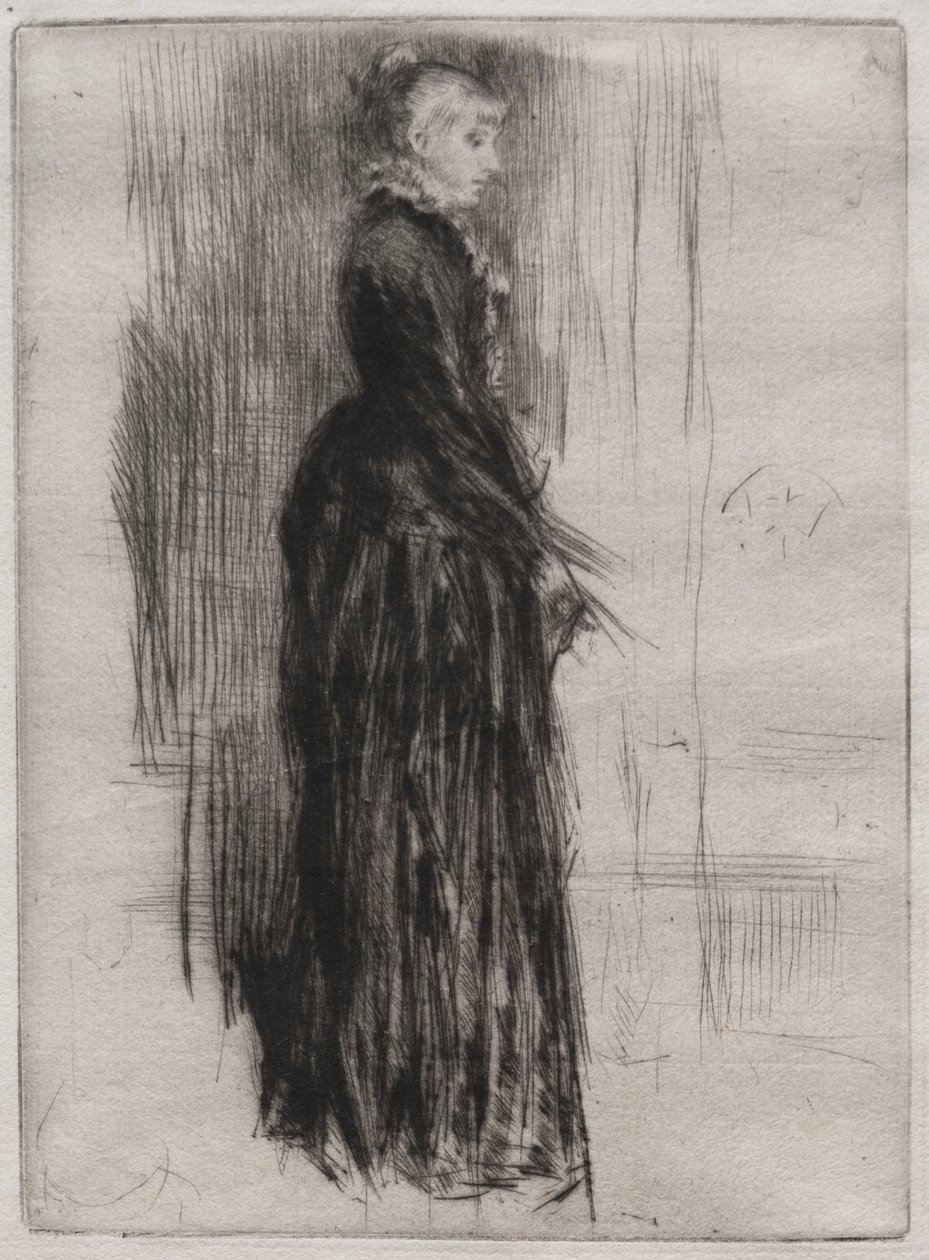 Kleines Samtkleid von James Abbott McNeill Whistler