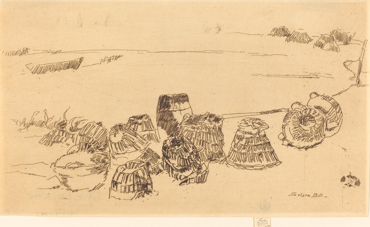 Hummerkörbe, ca. 1880-1881 von James Abbott McNeill Whistler