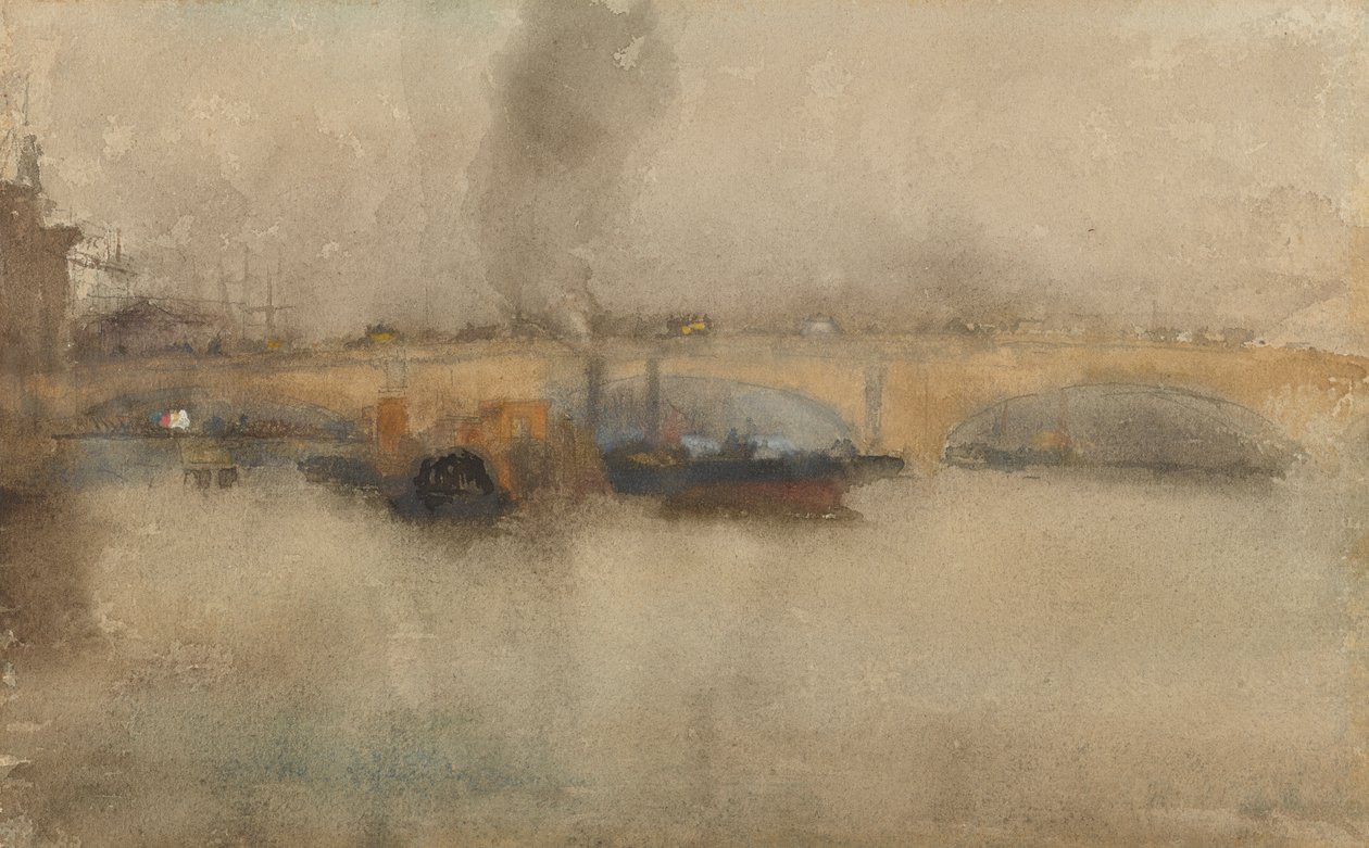 London Bridge, 1881 von James Abbott McNeill Whistler