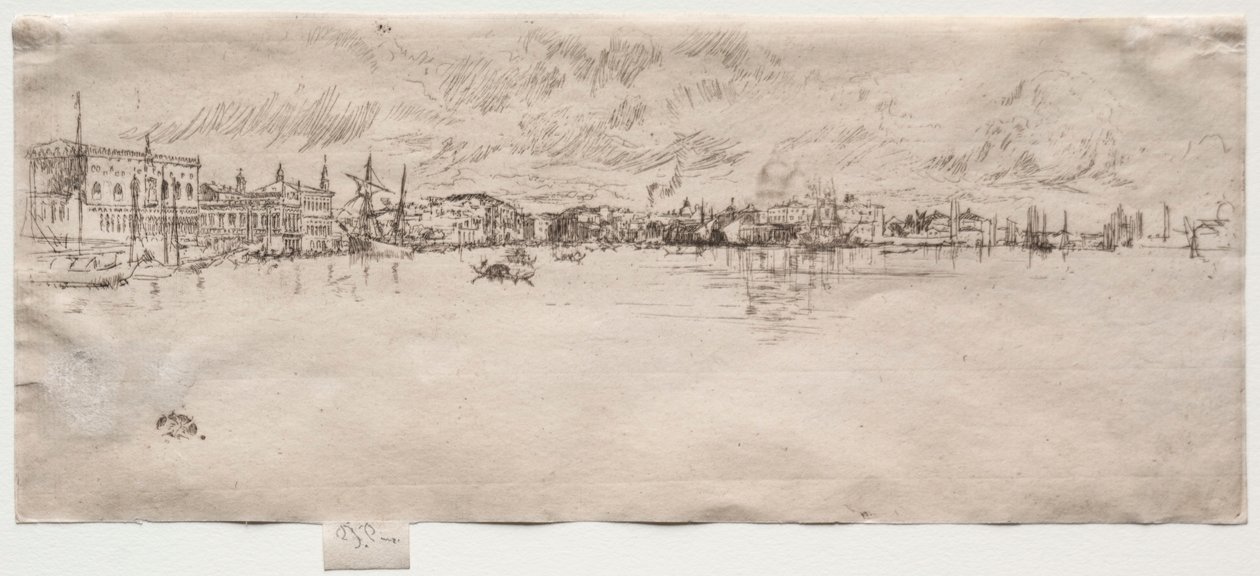 Langes Venedig von James Abbott McNeill Whistler