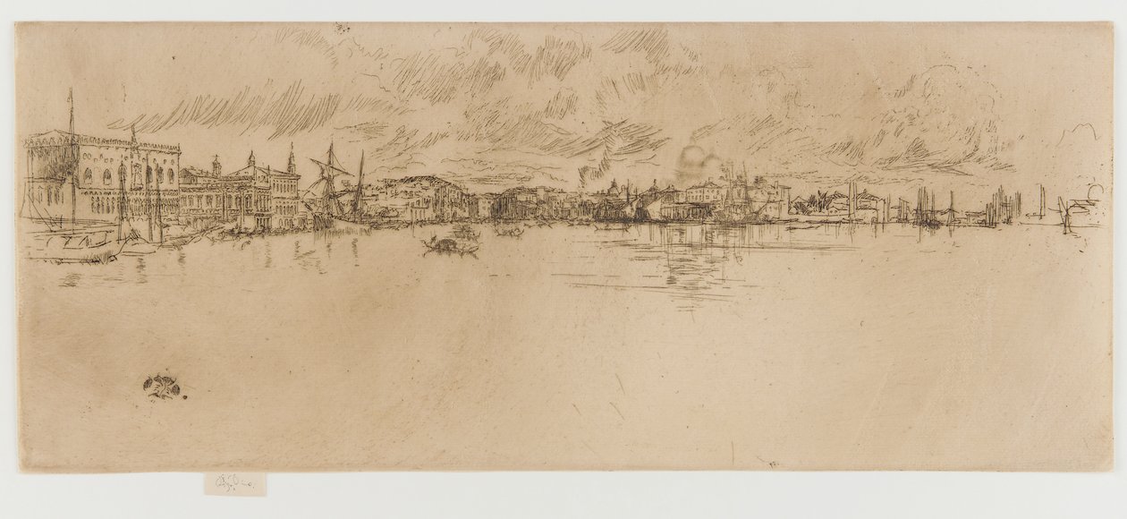 Langes Venedig von James Abbott McNeill Whistler