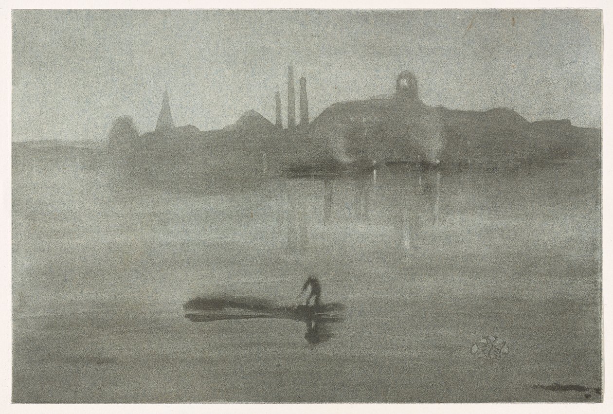 Nocturne, 1878 von James Abbott McNeill Whistler