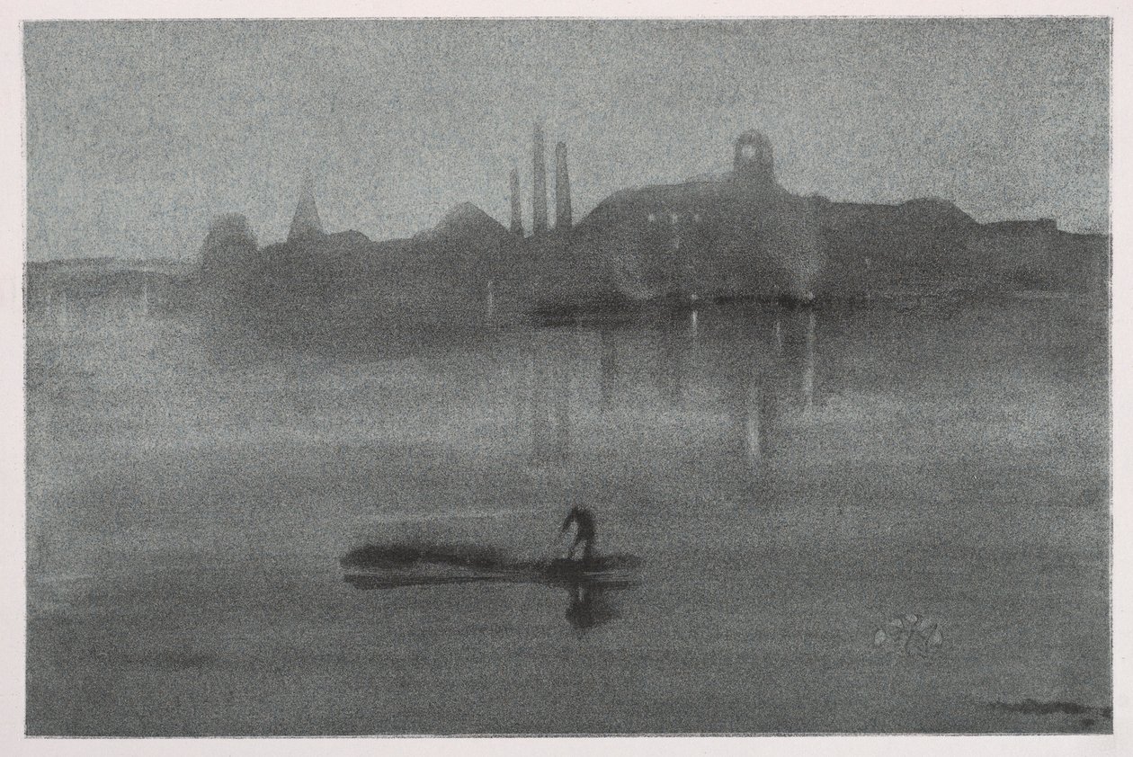Nocturne, 1878 von James Abbott McNeill Whistler