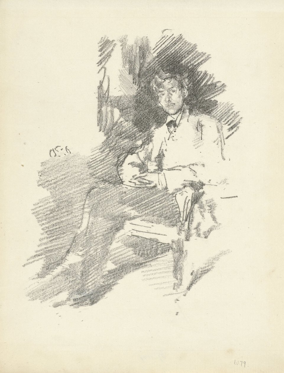 Porträt von Walter Sickert von James Abbott McNeill Whistler