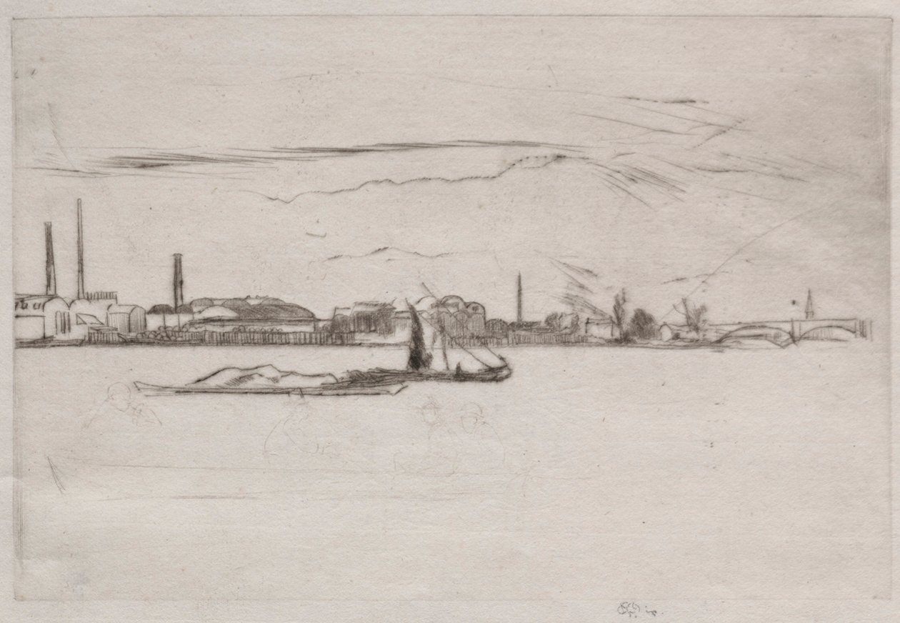 Prices Kerzenfabrik von James Abbott McNeill Whistler