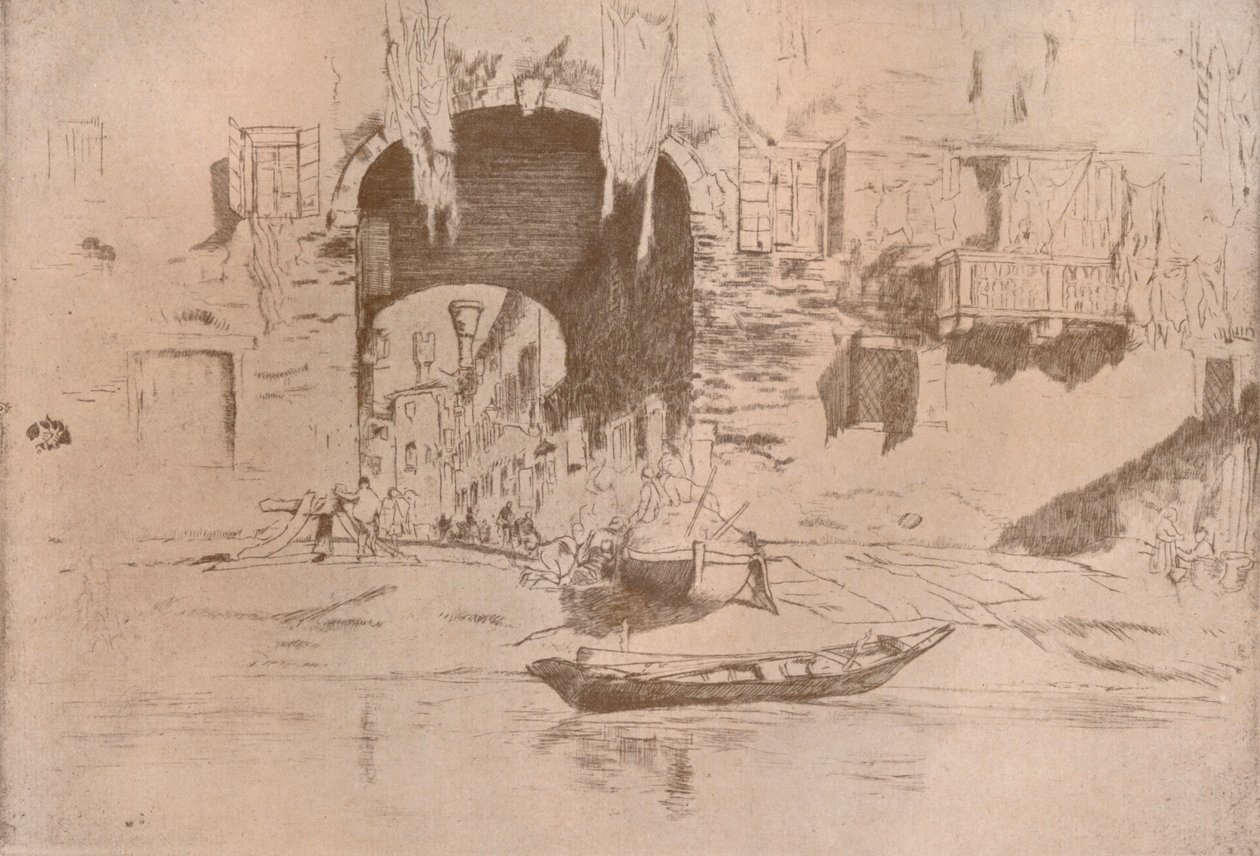 San Biagio von James Abbott McNeill Whistler