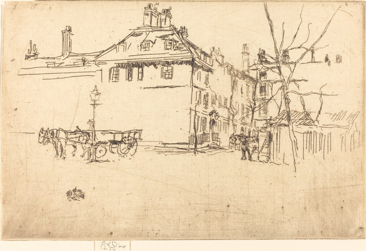 Tempel von James Abbott McNeill Whistler