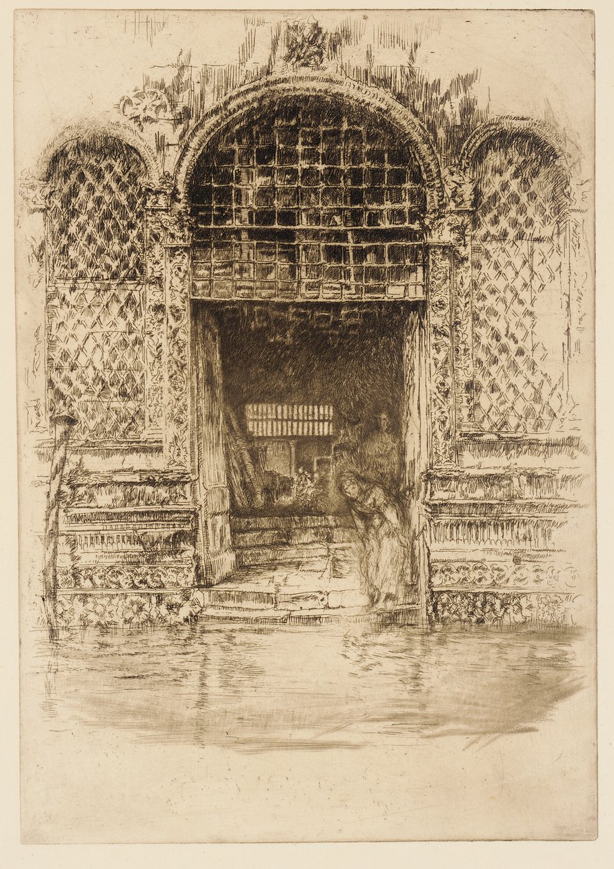 Die Tür von James Abbott McNeill Whistler