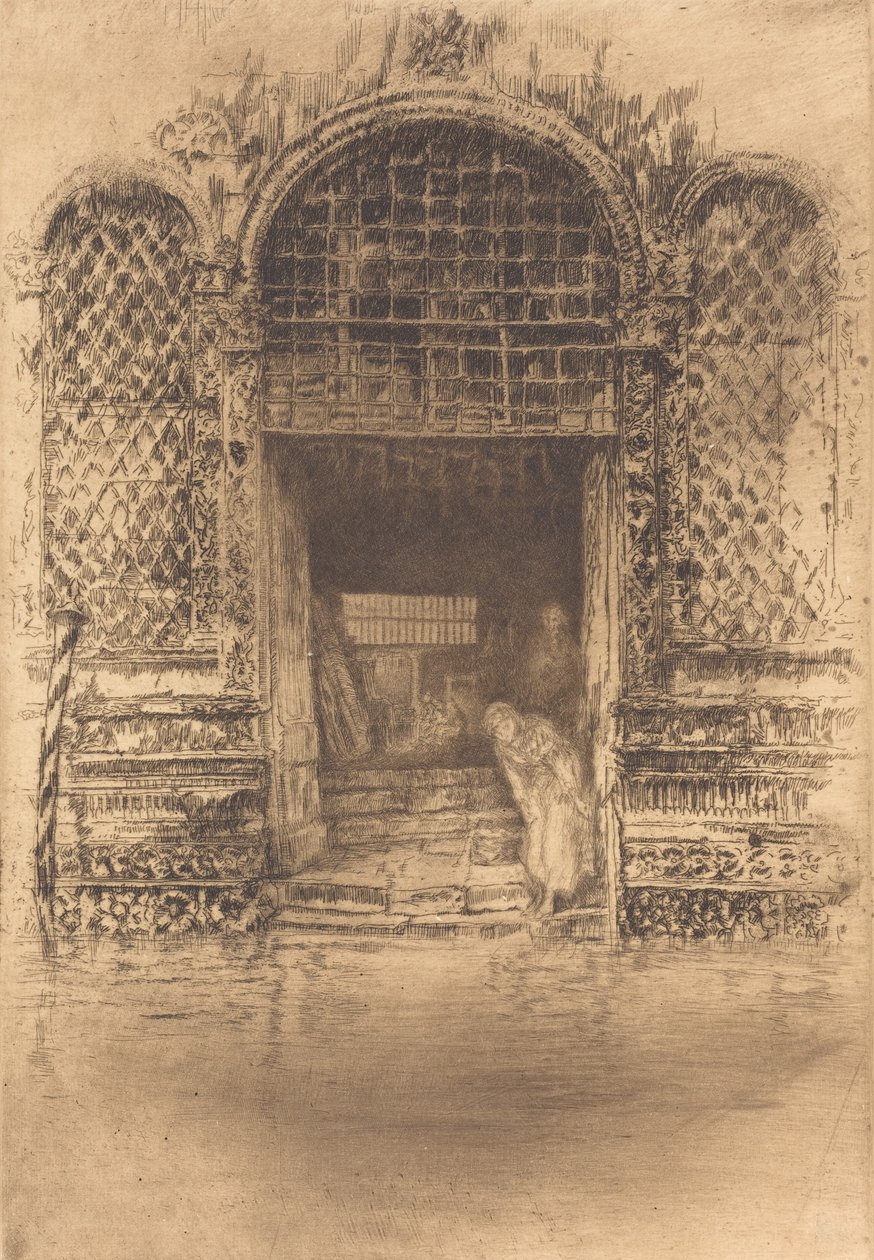 Die Tür von James Abbott McNeill Whistler