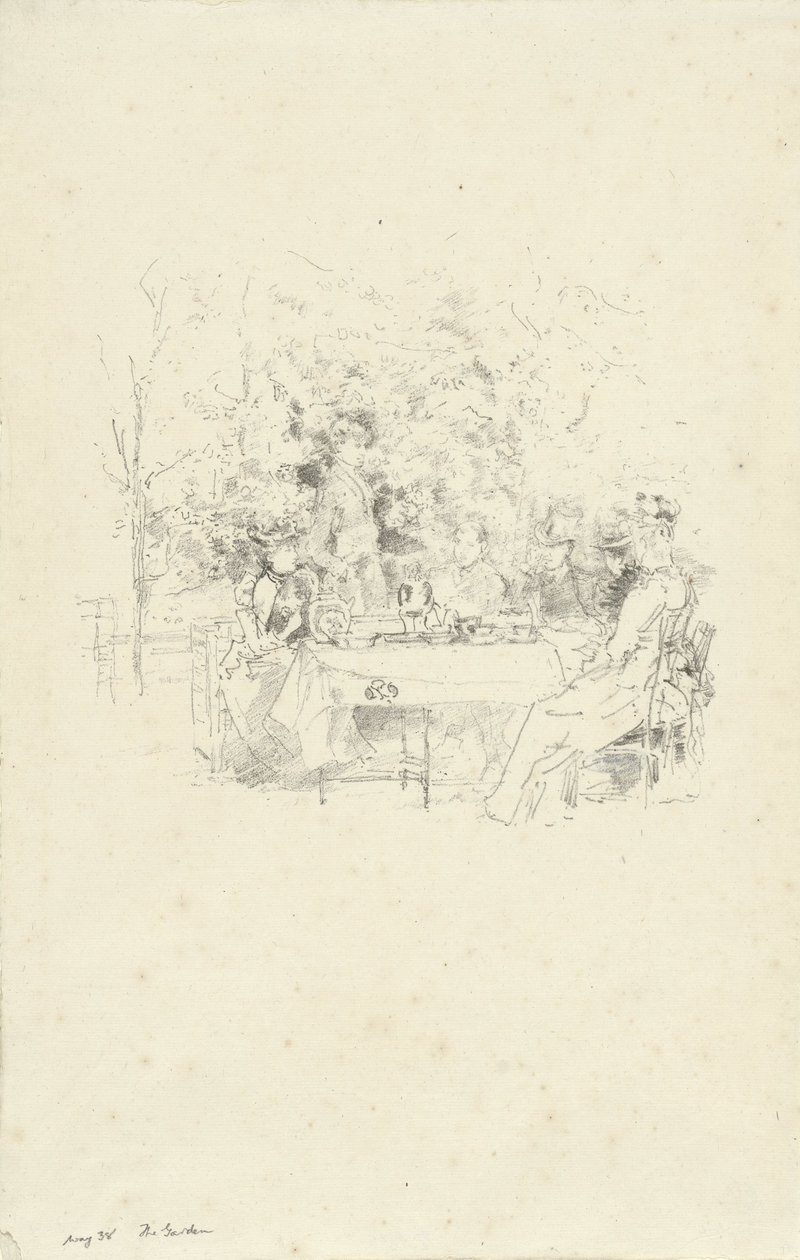 Der Garten von James Abbott McNeill Whistler