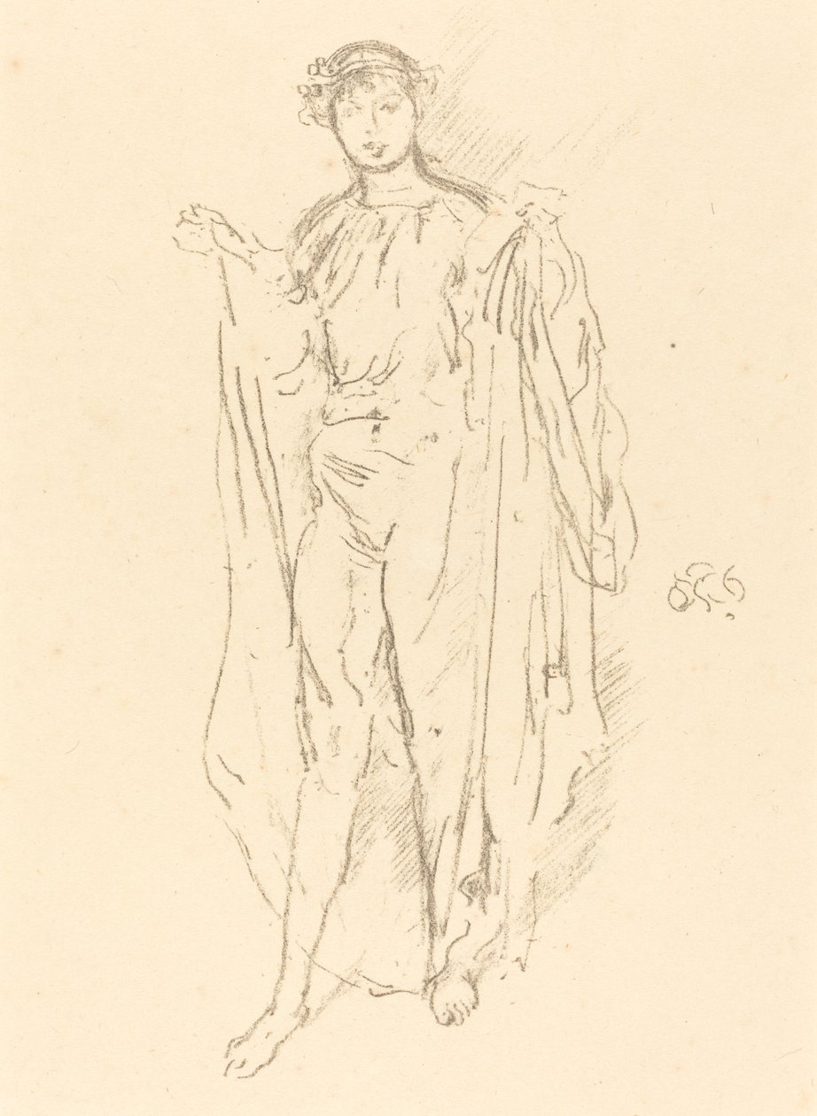 Das Mädchen von James Abbott McNeill Whistler