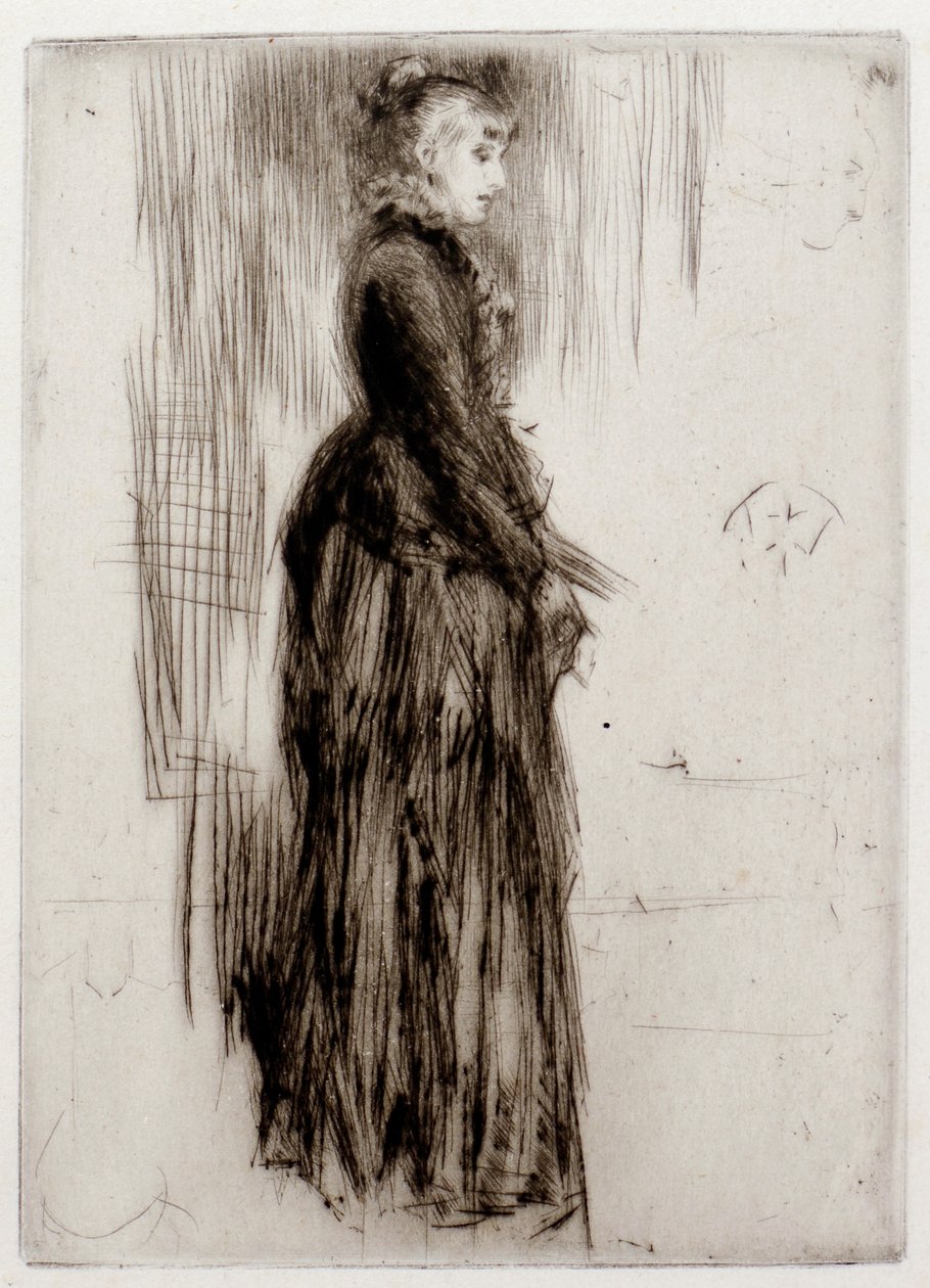Das kleine Samtkleid von James Abbott McNeill Whistler