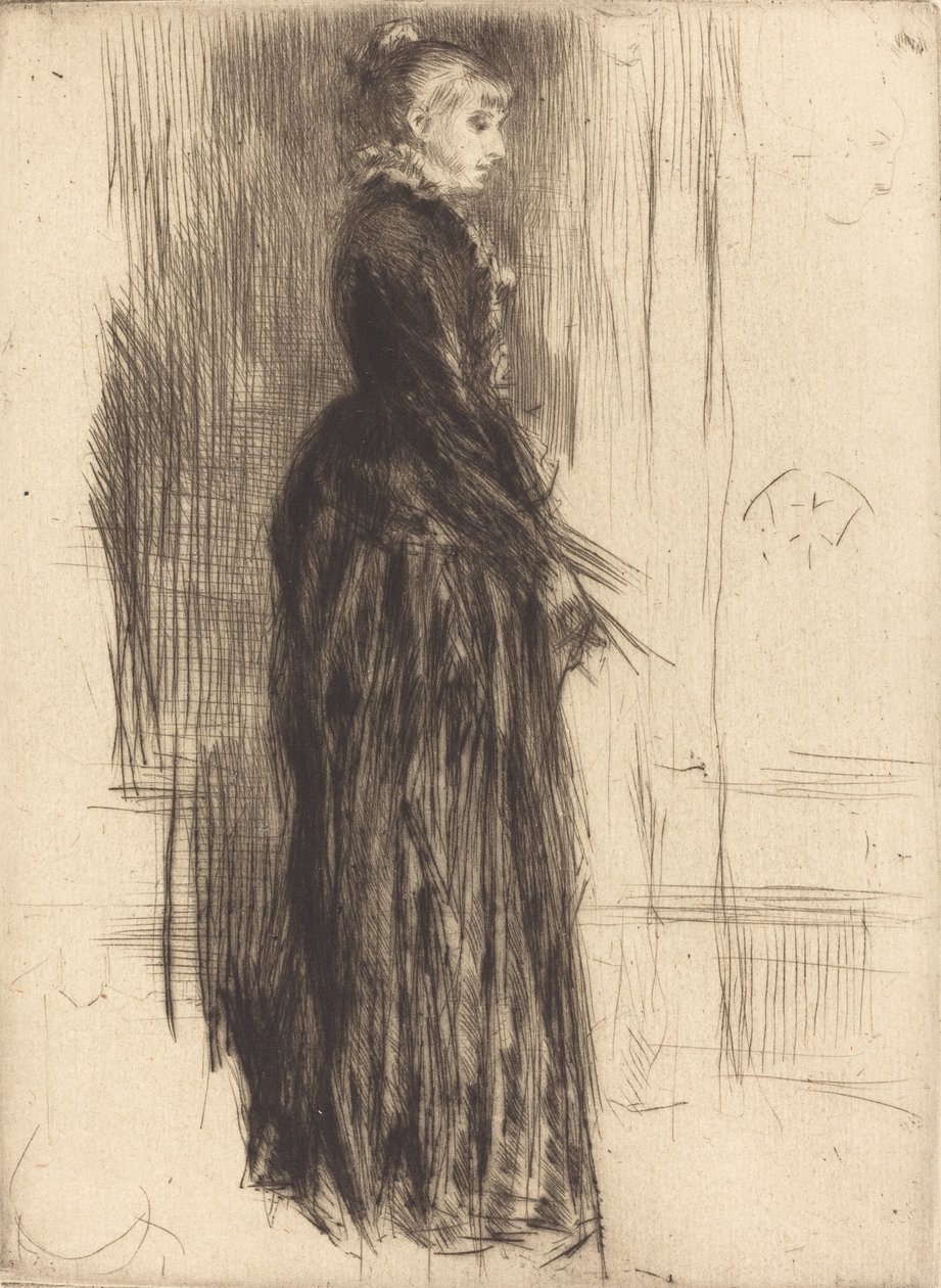 Das kleine Samtkleid, 1873 von James Abbott McNeill Whistler