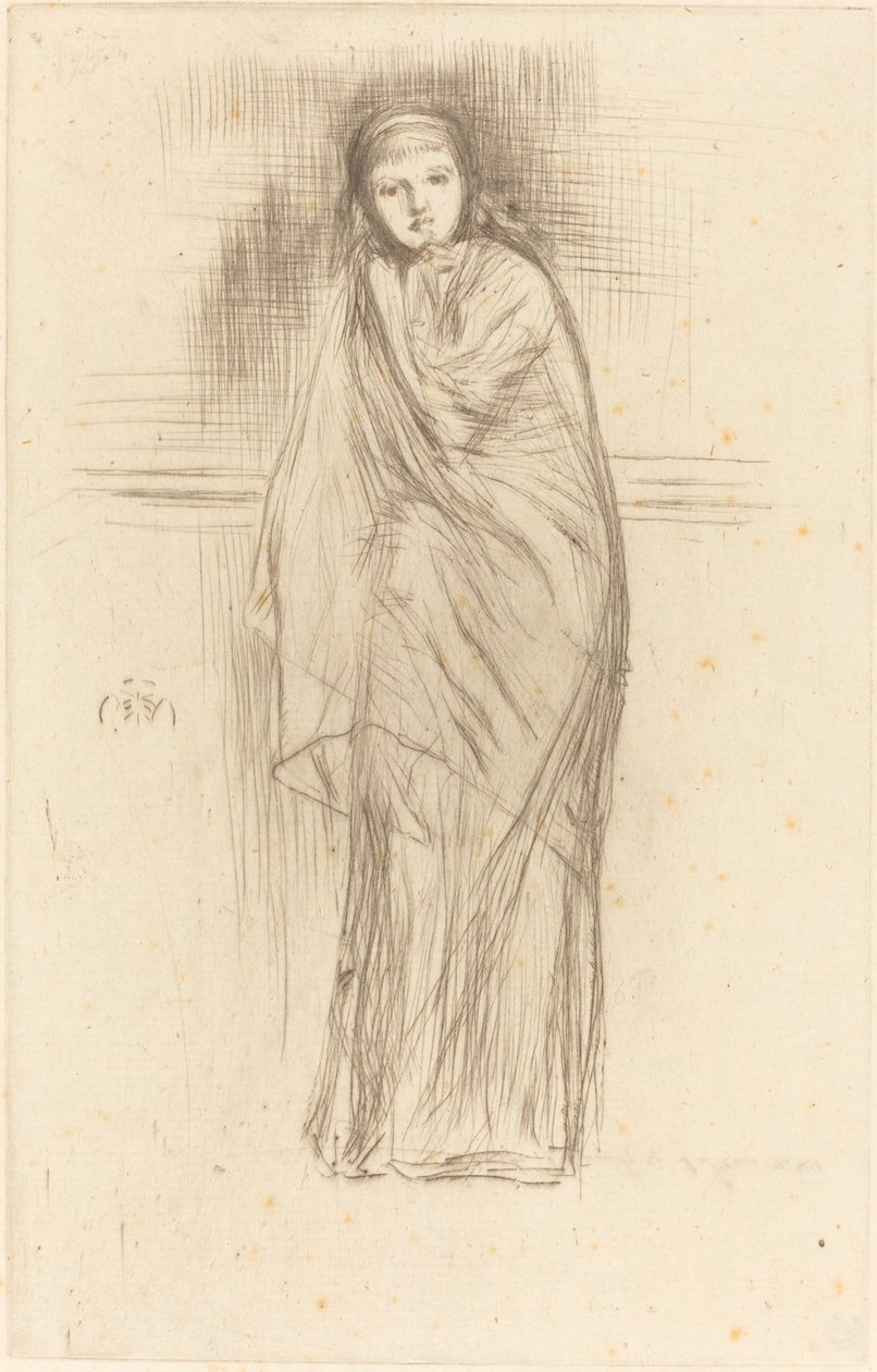 Das Modell ruht von James Abbott McNeill Whistler
