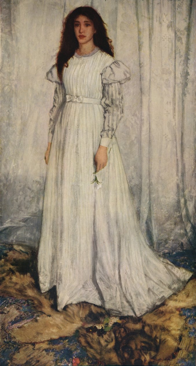 Das weiße Mädchen, 1862 von James Abbott McNeill Whistler