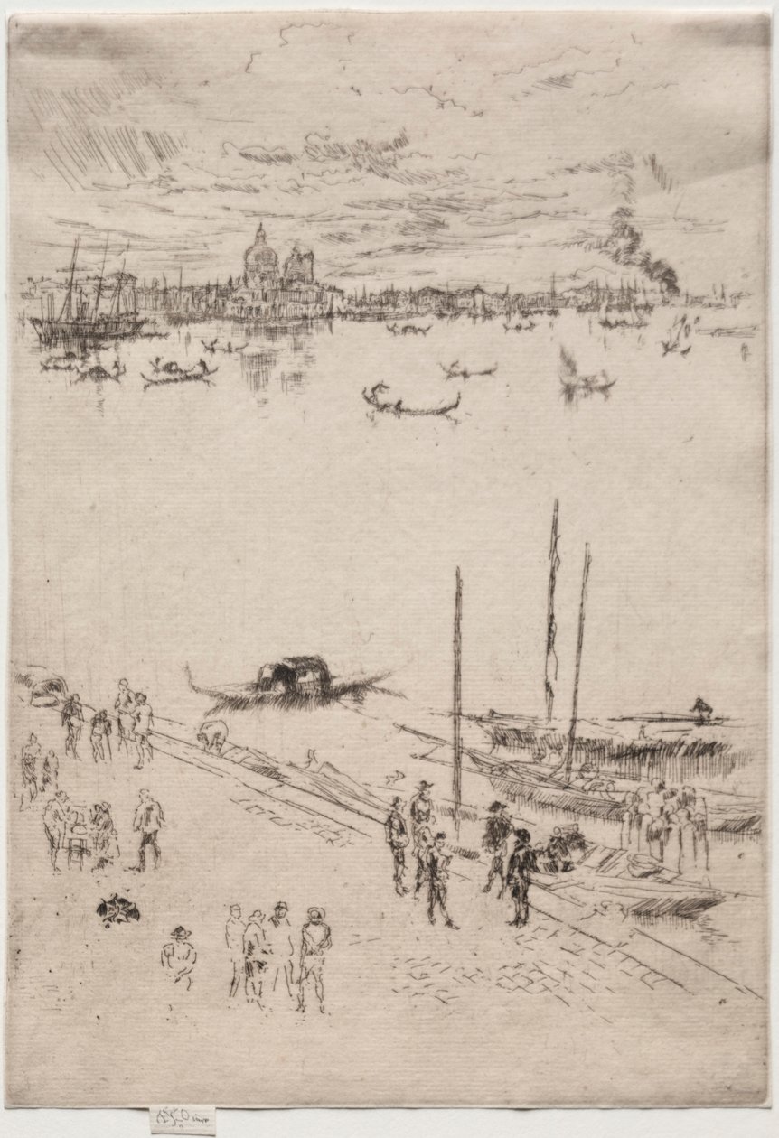 Aufrechtes Venedig von James Abbott McNeill Whistler