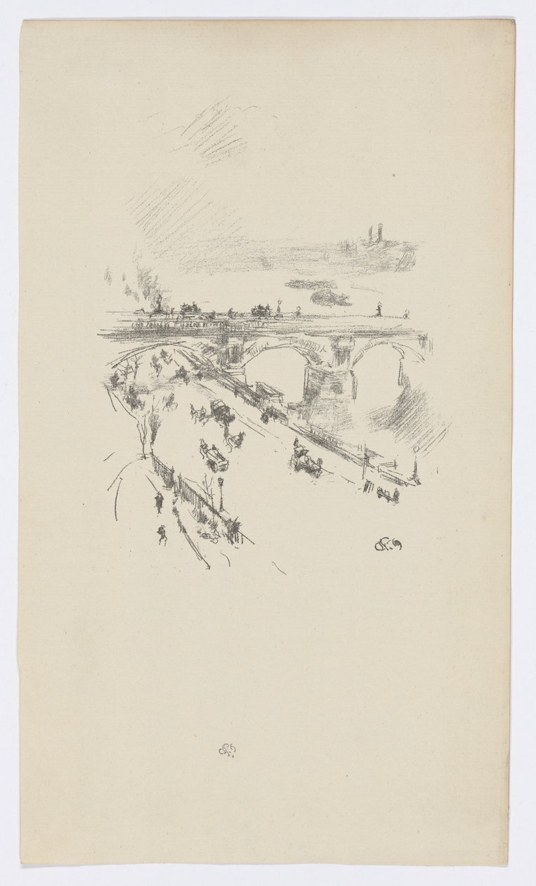 Waterloo-Brücke von James Abbott McNeill Whistler