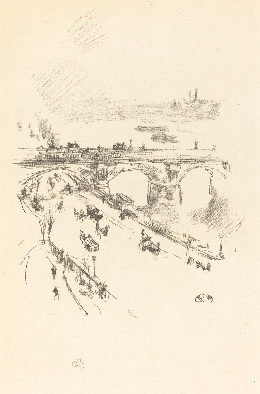 Waterloo Bridge von James Abbott McNeill Whistler