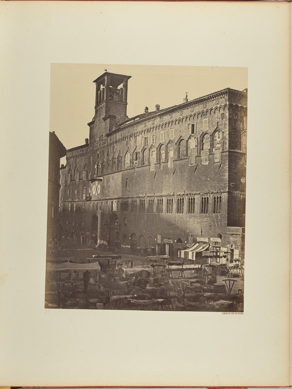 Das Rathaus von Perugia von James Anderson