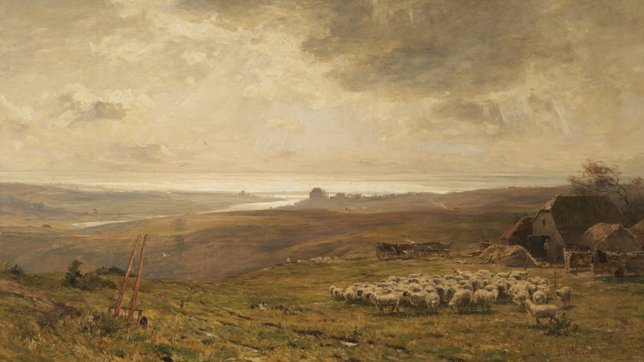 Der Silberstreif am Horizont von James Aumonier