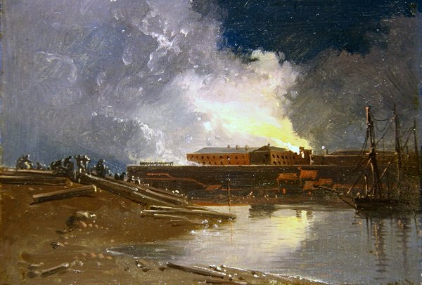 Bristol brennt von James Baker Pyne