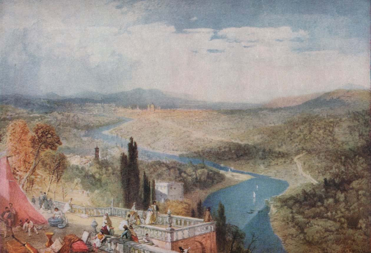 Florenz, 1839, 1918 von James Baker Pyne