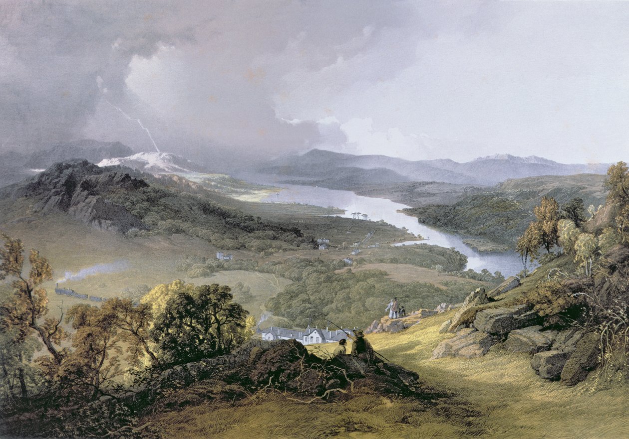 Windermere: von Orrest Head von James Baker Pyne