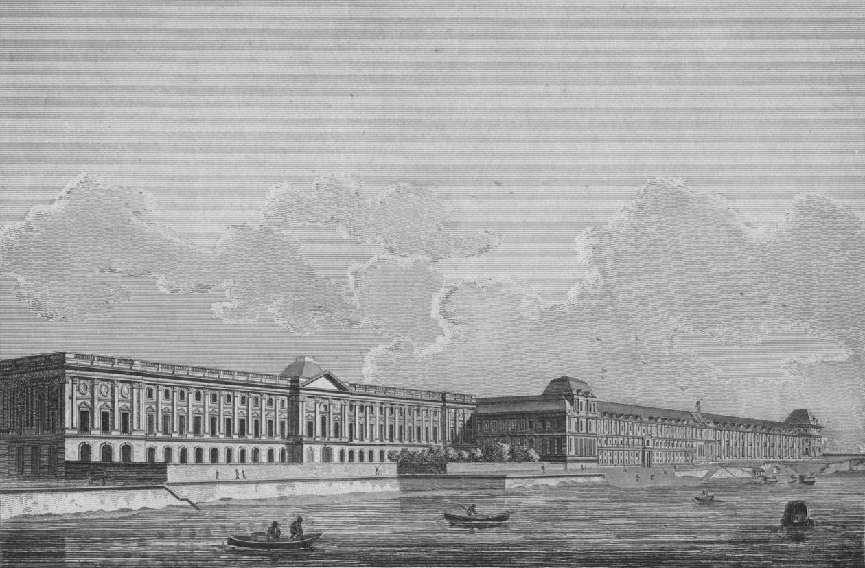 Louvre, 18. Jahrhundert von James Basire I