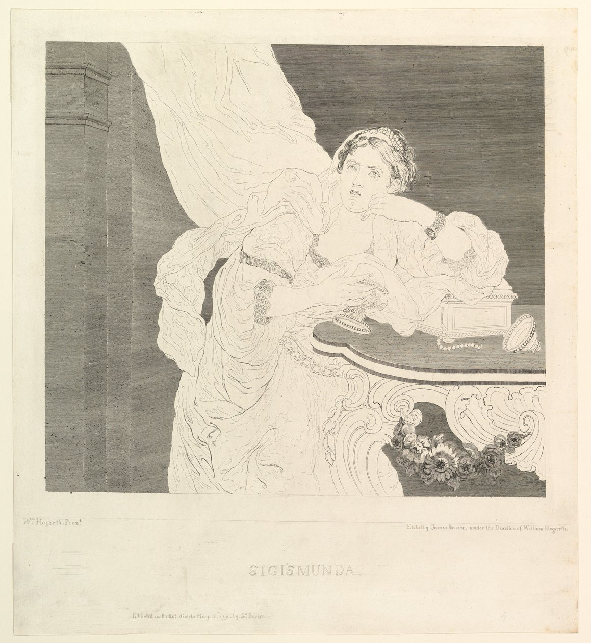 Sigismunda, 5. Mai 1790 von James Basire I