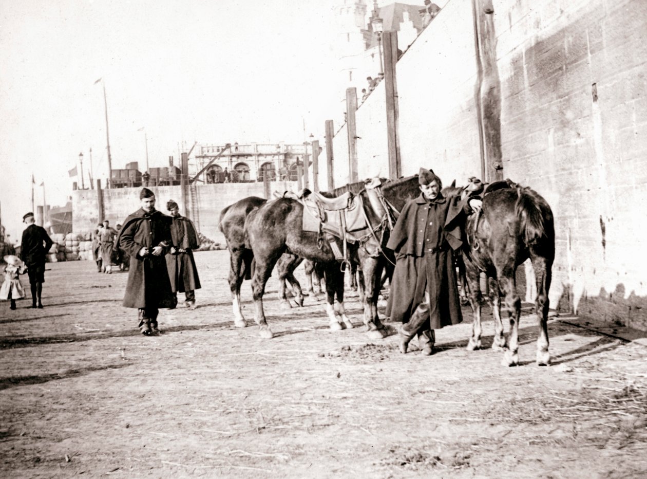 Reiter, Antwerpen, 1898 von James Batkin