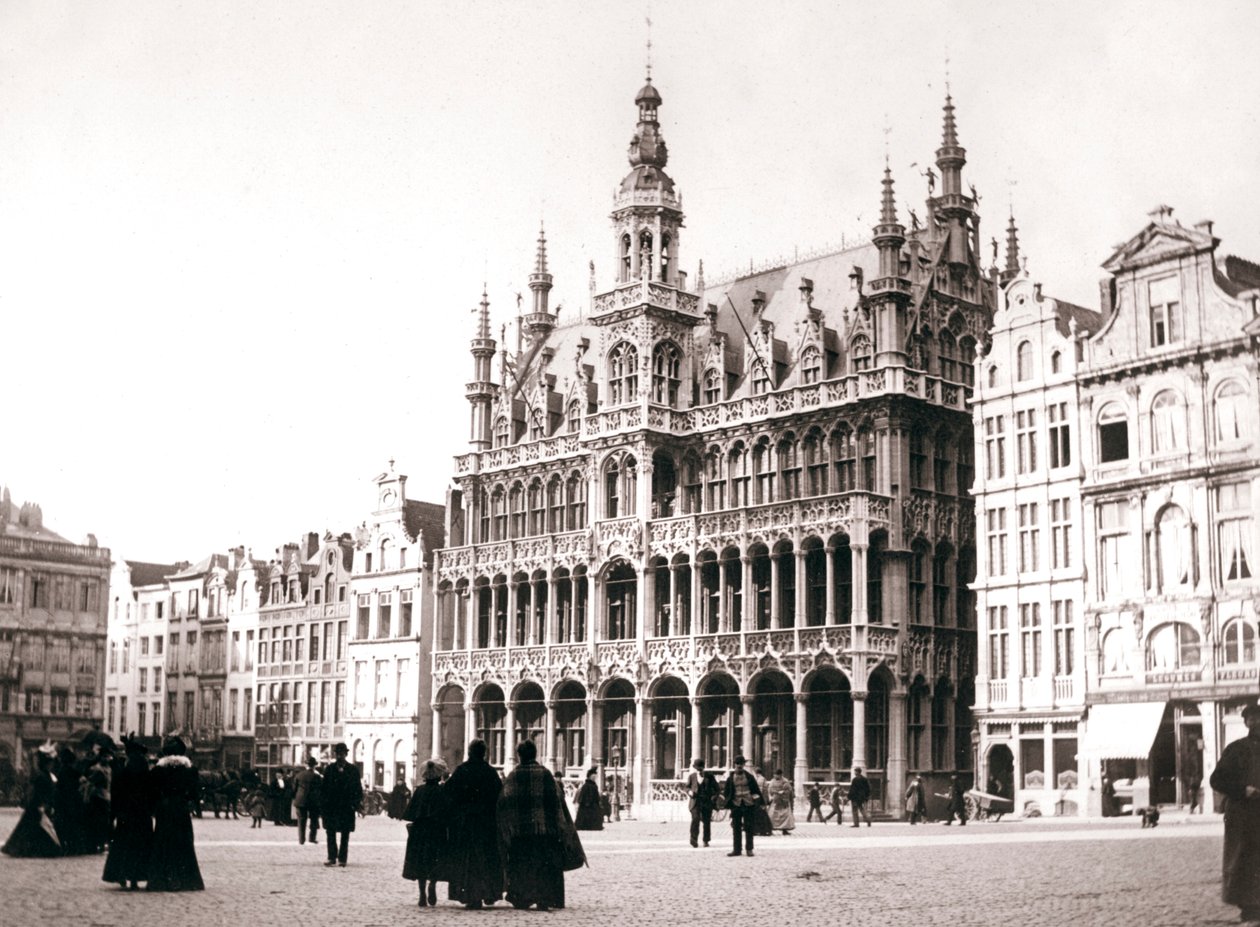 Marktplatz, Brüssel, 1898 von James Batkin