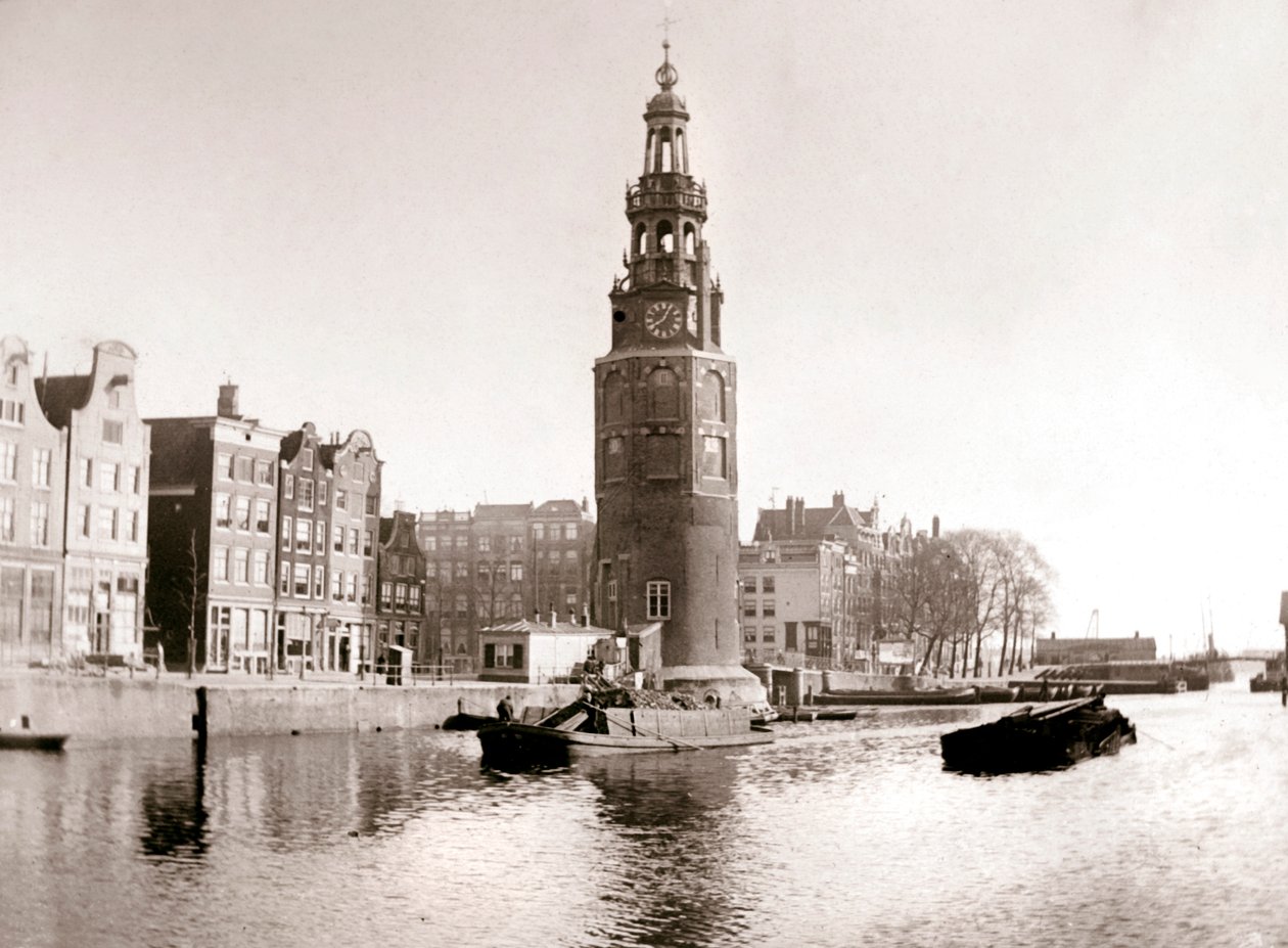 Der Montelbaanstoren, Amsterdam, 1898 von James Batkin